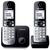  Телефон Panasonic KX-TG6812RU черный (труб. в компл.2шт) АОН 