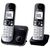  Телефон Panasonic KX-TG6812RU черный (труб. в компл.2шт) АОН 
