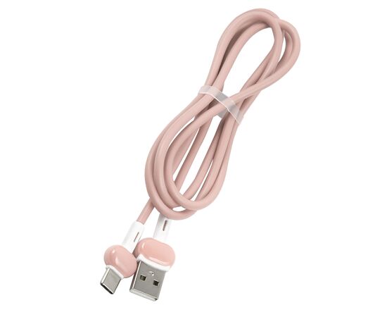  Дата-Кабель Red Line Candy USB - Type-C, розовый 