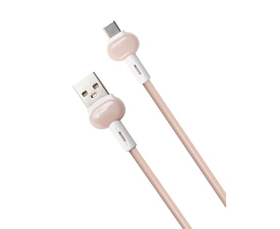  Дата-Кабель Red Line Candy USB - Type-C, розовый 