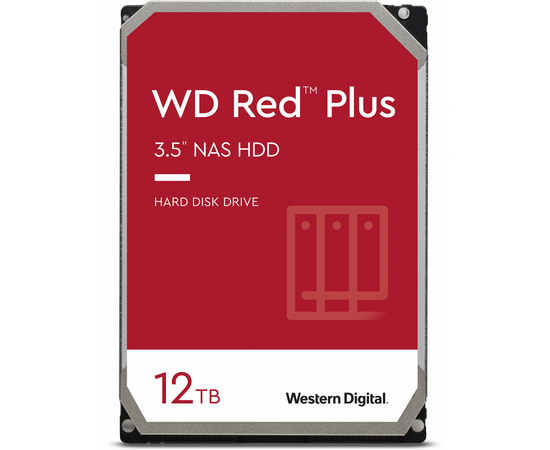  HDD WD Original SATA-III 12Tb WD120EFBX NAS Red Plus (7200rpm) 256Mb 3.5" 