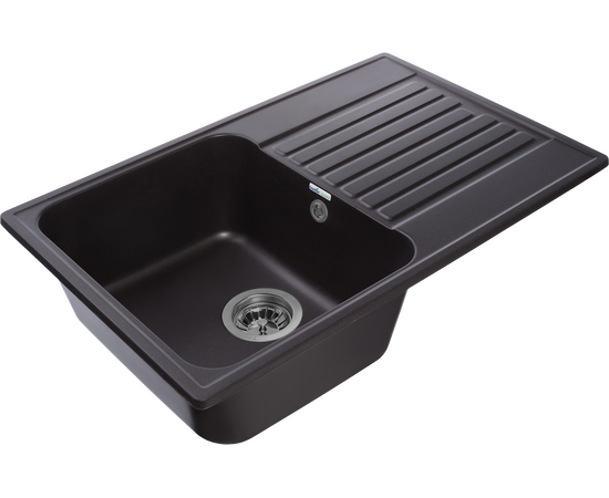  Мойка GranFest Quarz GF-Z78 гранит, черный 
