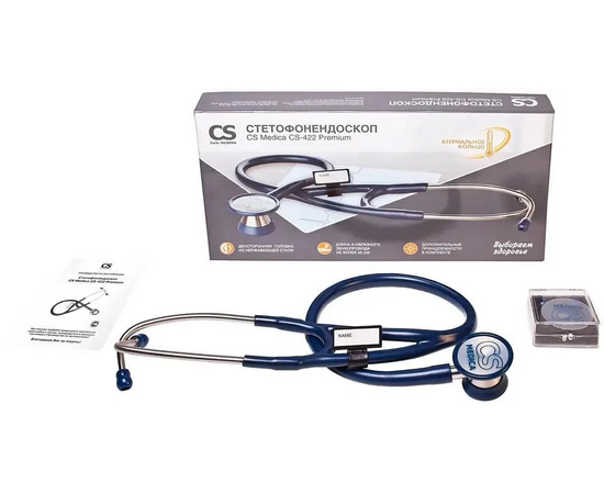 Стетофонендоскоп CS Medica CS-422 Premium (синий) 