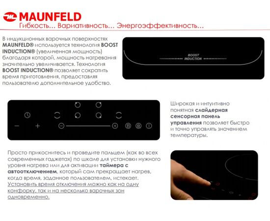  Варочная поверхность Maunfeld EVI.594-FL2-BK 