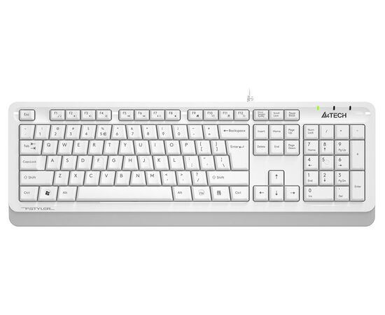  Клавиатура A4Tech Fstyler FKS10 белый/серый 