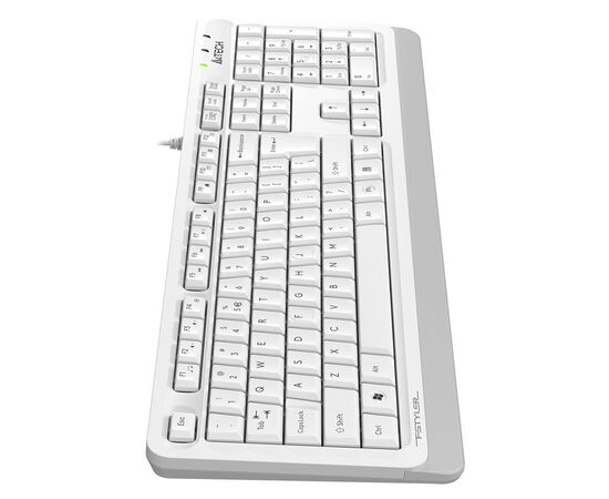  Клавиатура A4Tech Fstyler FKS10 белый/серый 
