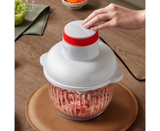  Измельчитель Deerma Meat Blender DEM-JR10W, объем 2 литра, 2 скорости 