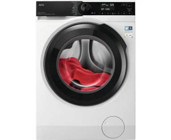  Стиральная машина AEG LFR73844BE класс A загр.фронтальная макс. 8кг белый 