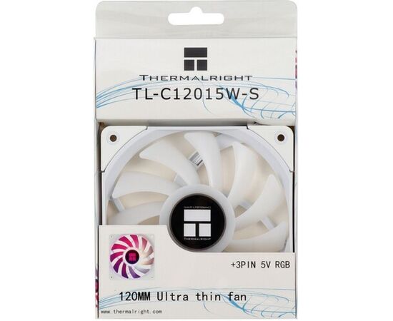  Вентилятор Thermalright TL-C12015W-S (TRTLC12015WS) / ARGB / 120mm PWM 