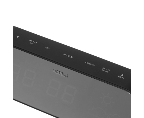  Метеостанция BVItech BV-42BMP синий/зеркало 