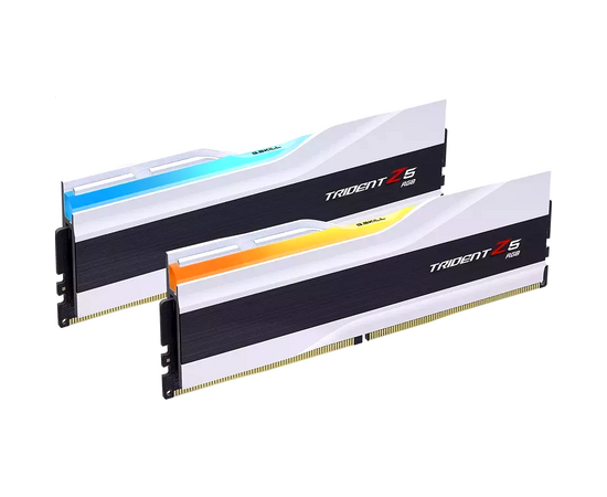  ОЗУ G.SKILL Trident Z5 RGB 32GB (F5-6400J3239G16GX2-TZ5RW) (2x16GB) DDR5 6400MHz CL32 (32-39-39-102) 1.4V / White 