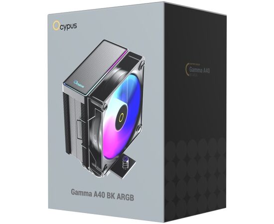  Кулер Ocypus Gamma A40 BK ARGB Black 200W (Gamma-A40-BK1AAWN00X-GL) 